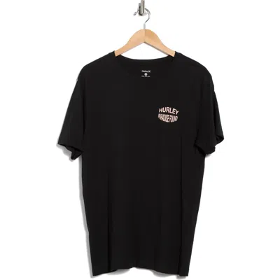 Hurley Paradise Found Graphic T-shirt In Black