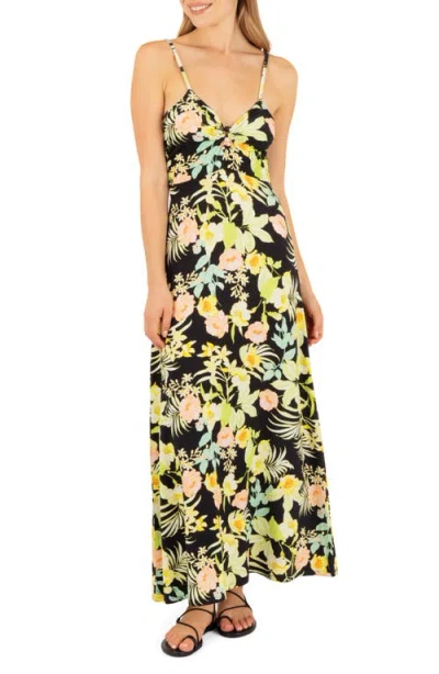 Hurley Paradiso Maxi Dress In Multi