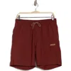 Hurley Phantom Camper Volley Swim Trunks In Brown