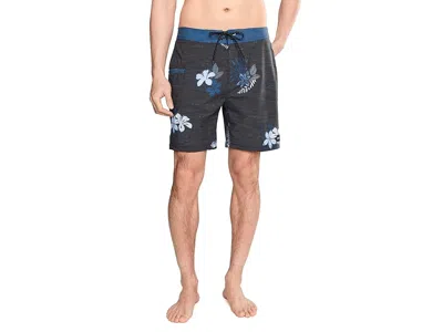 Hurley Phantom Eco Classic Slub Zip 18 Men's Swimwear Black Combo: 34