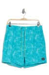 Hurley Phantom Eco Poolside Combo Swim Trunks In Blue