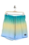 Hurley Phantom Eco Poolside Combo Swim Trunks In Multi