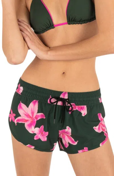 Hurley Phantom Floral Swim Shorts In Multi