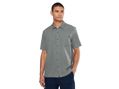 Hurley Phantom Flow Short Sleeve In Gray