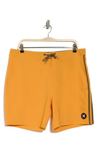 Hurley Phantom Naturals Tailgate Board Shorts In Orange Zest