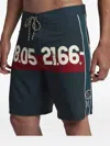 Hurley Phantom Parallel Sea Shorts In Blue