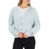 Hurley Pioneer Open Stitch Cardigan In Blue