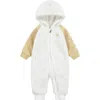 Hurley Plush Faux Fur Hooded Coverall In White