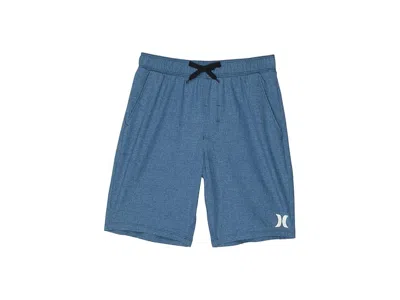 Hurley Pull-on Walkshorts (big Kids) Boy's Shorts Valerian Blue : Xl (18-20 Big Kid), Polyester