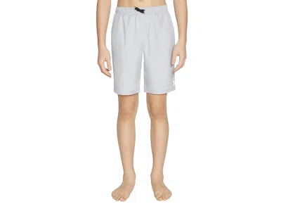 Hurley Pull-on Walkshorts (big Kids) Boy's Shorts Wolf Grey : Sm (8-10 Big Kid), Polyester In Blue