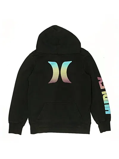 Pre-owned Hurley Kids'  Pullover Hoodie In Black