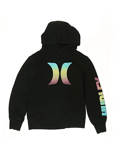 Pre-owned Hurley Kids'  Pullover Hoodie In Black