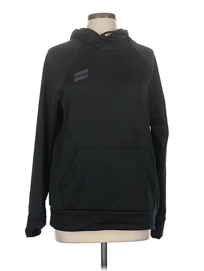 Pre-owned Hurley Pullover Hoodie In Black
