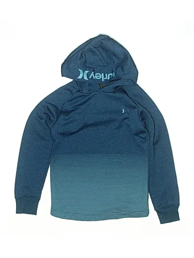 Pre-owned Hurley Kids'  Pullover Hoodie In Blue