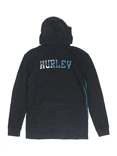 Pre-owned Hurley Kids'  Pullover Hoodie In Blue