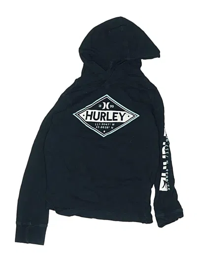 Pre-owned Hurley Kids'  Pullover Hoodie In Blue