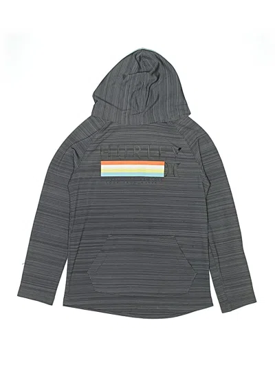 Pre-owned Hurley Kids'  Pullover Hoodie In Gray
