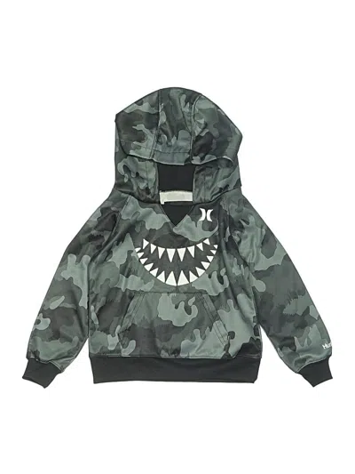 Pre-owned Hurley Kids'  Pullover Hoodie In Green