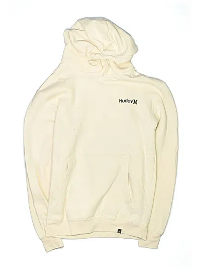 Pre-owned Hurley Kids'  Pullover Hoodie In Ivory
