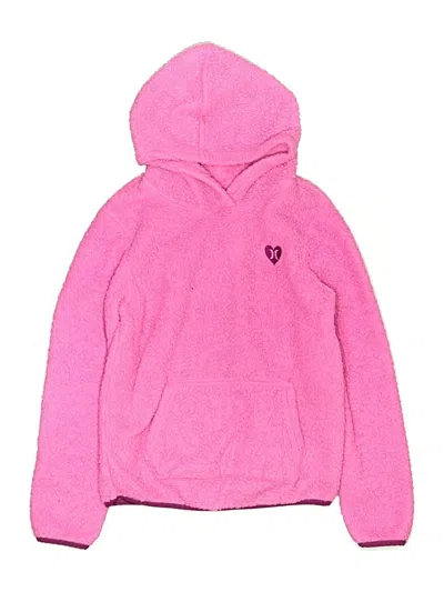 Pre-owned Hurley Kids'  Pullover Hoodie In Pink