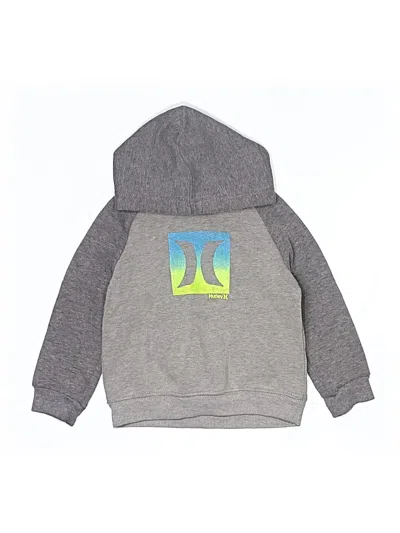 Pre-owned Hurley Kids'  Pullover Hoodie In Silver