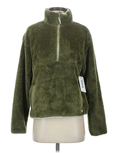Pre-owned Hurley Pullover Sweater In Green
