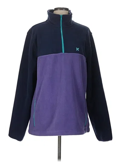 Pre-owned Hurley Pullover Sweater In Purple