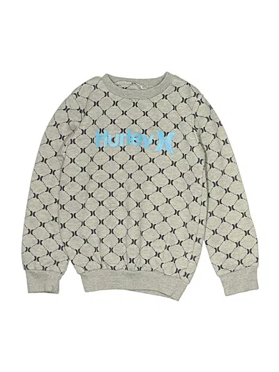 Pre-owned Hurley Kids'  Pullover Sweater In Silver