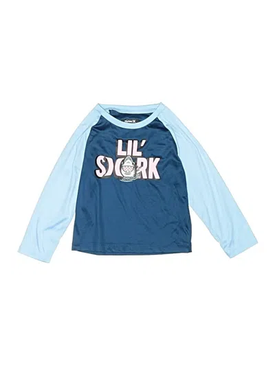 Pre-owned Hurley Kids'  Rash Guard In Blue