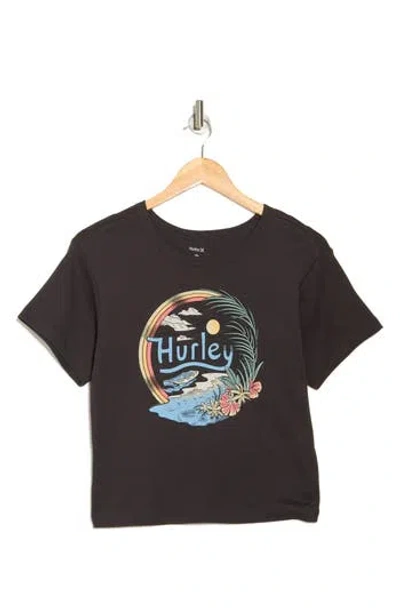 Hurley Retro Beach Crop Graphic T-shirt