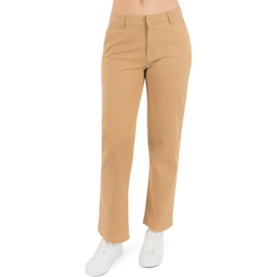Hurley Rider Straight Leg Pants In Brown
