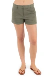 Hurley Rider Stretch Cotton Twill Shorts In Green