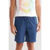 Hurley Ripstop Stretch Cotton Shorts In Blue/black