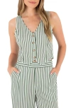 Hurley Roadside Stripe Vest In Multi