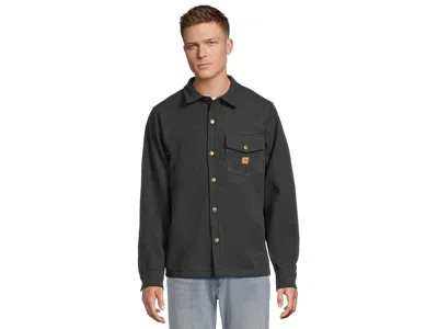 Hurley Santa Cruz Solid Flannel Long Sleeve In Black