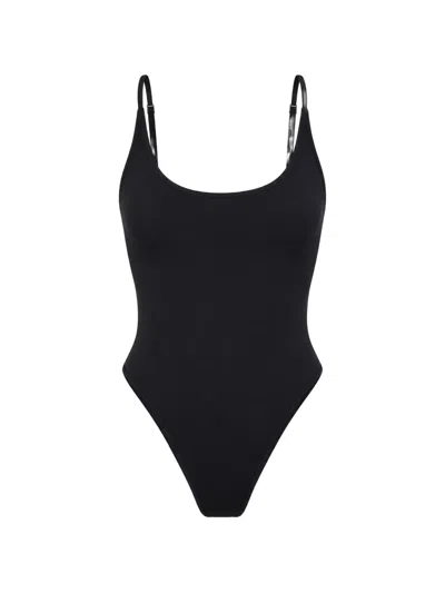 Hurley Scoop-neck Swimsuit In Black