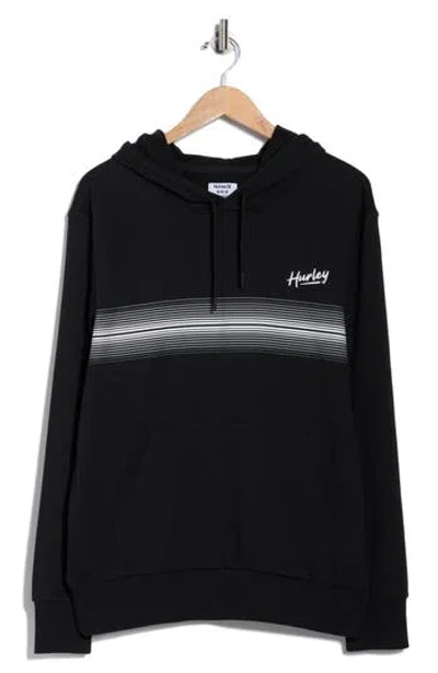 Hurley Sea Rayz Pullover Hoodie In Black