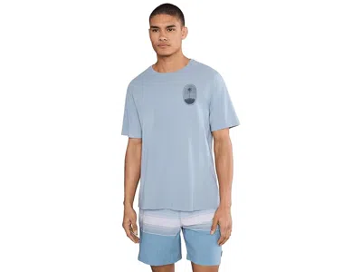 Hurley Seclusion Short Sleeve In Blue