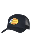 Hurley Shark Logo Trucker Cap In Black