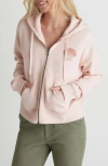 Hurley Shell Yeah Cotton Blend Hoodie In Pink