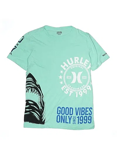 Pre-owned Hurley Kids'  Short Sleeve T-shirt In Green