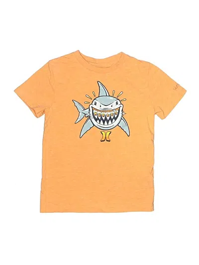 Pre-owned Hurley Kids'  Short Sleeve T-shirt In Orange