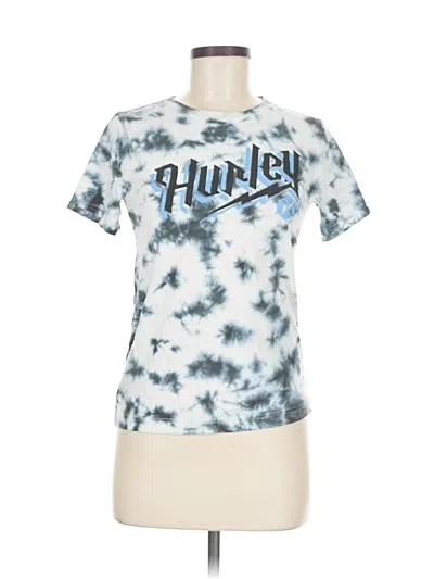 Pre-owned Hurley Short Sleeve T-shirt In White