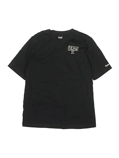 Pre-owned Hurley Kids'  Short Sleeve T-shirt In Black