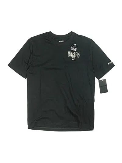 Hurley Kids'  Short Sleeve T-shirt In Black
