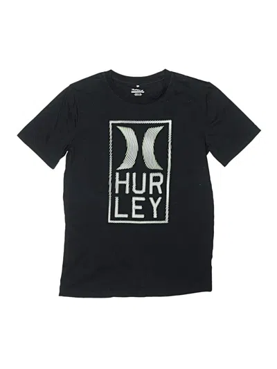 Pre-owned Hurley Kids'  Short Sleeve T-shirt In Black