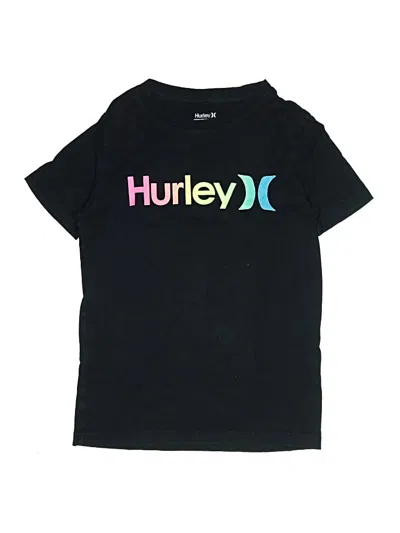 Pre-owned Hurley Kids'  Short Sleeve T-shirt In Black