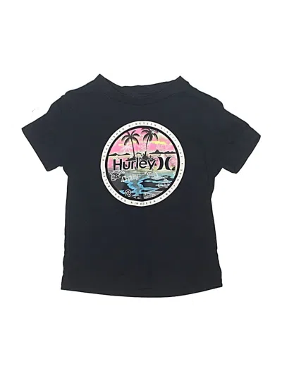 Pre-owned Hurley Kids'  Short Sleeve T-shirt In Black