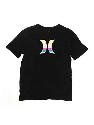 Pre-owned Hurley Kids'  Short Sleeve T-shirt In Black