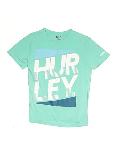 Pre-owned Hurley Kids'  Short Sleeve T-shirt In Blue